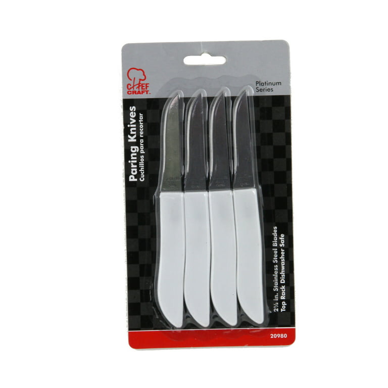 Kitchen + Home Paring Knife - 2.5 Stainless Steel Paring Knives - 3 Pack