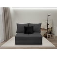 thumbnail image 2 of Love Seat El Bazar Store Orlando Gris Oxford Tela Lino nacional, Sillon 2 plazas, Modular, 2 of 5