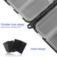 thumbnail image 5 of Raindrops Fishing Tackle Container 1Pack Durable Use Tool Organization Kit Box Black, 5 of 8