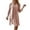 Pink, variant on Clothing Plus Size Tops,Women's 2026 New Lace Cardigan Solid Color Dress Jacket Two Piece Set