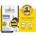 thumbnail image 4 of Zarbee’s Kids Sleep Kids Melatonin Chewable Tablets, Natural Grape Flavor, 50 Count, 4 of 12