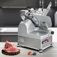 thumbnail image 7 of Commercial Countertop Automatic Electric Meat Slicer – 10-Inch Stainless Steel Blade, 550W / 110V, 7" Width & 0.25" Thick, Up to 50 Pcs/min, Deli Slicer for Restaurant & Home Use, 7 of 7