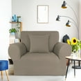 thumbnail image 2 of Unique Bargains PiccoCasa 1-Piece Polyester Armchair Loveseat Sofa Stretch Slipcover, 2 of 10