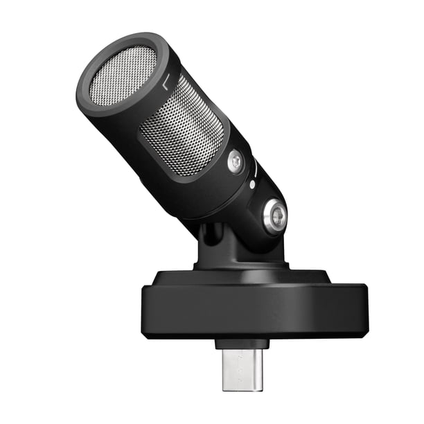 Micrófono Shure MV88 USB-C para grabación móvil - Negro