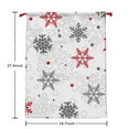 thumbnail image 5 of Christmas Bags Drawstring,Multicolor Christmas Snowflake Pattern Large Xmas Christmas Gift Bags,Reusable for Xmas and New Year Party Favors and Supplies,27.6" X 19.7", 5 of 5