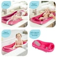 thumbnail image 4 of The First Years Sure Comfort Deluxe Newborn to Toddler Bathtub, Pink, 4 of 7