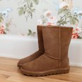 thumbnail image 5 of BEARPAW Women's Elle Short 8" Suede Boot Hickory - 1962W-220, 5 of 5