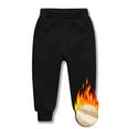 thumbnail image 3 of Sweatpants Kids High Waisted Lined Athletic Joggers with Pocket Boys Sweatpants 9-10 Years, 3 of 3