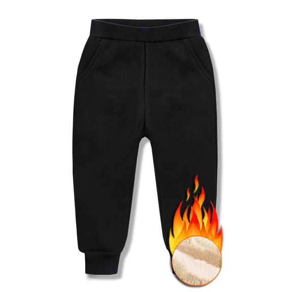 Sweatpants Boys High Waist Athletic Joggers with Pockets Boys Sweat Pants 6-7 Years