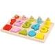 thumbnail image 2 of TOWO Juego de clasificación de madera con formas geométricas para apilar, clasificar y categorizar - Rompecabezas de formas de madera - Juego de formas geométricas - Juguetes educativos de madera Montessori Juguetes para niños de 3 años Zhivalor LN-1210, 2 of 6
