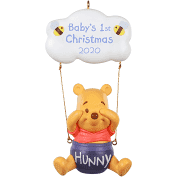 2020 Hallmark Ornament Disney Winnie the Pooh Baby's First Christmas 2020