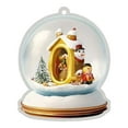 thumbnail image 2 of 26 Letter Yellow Crystal Acrylic Ornament, Alphabet Pendant for Car Rearview Mirror or Christmas Tree, Decorative Home Hanging Decor and Educational Holiday Gift, 2 of 3