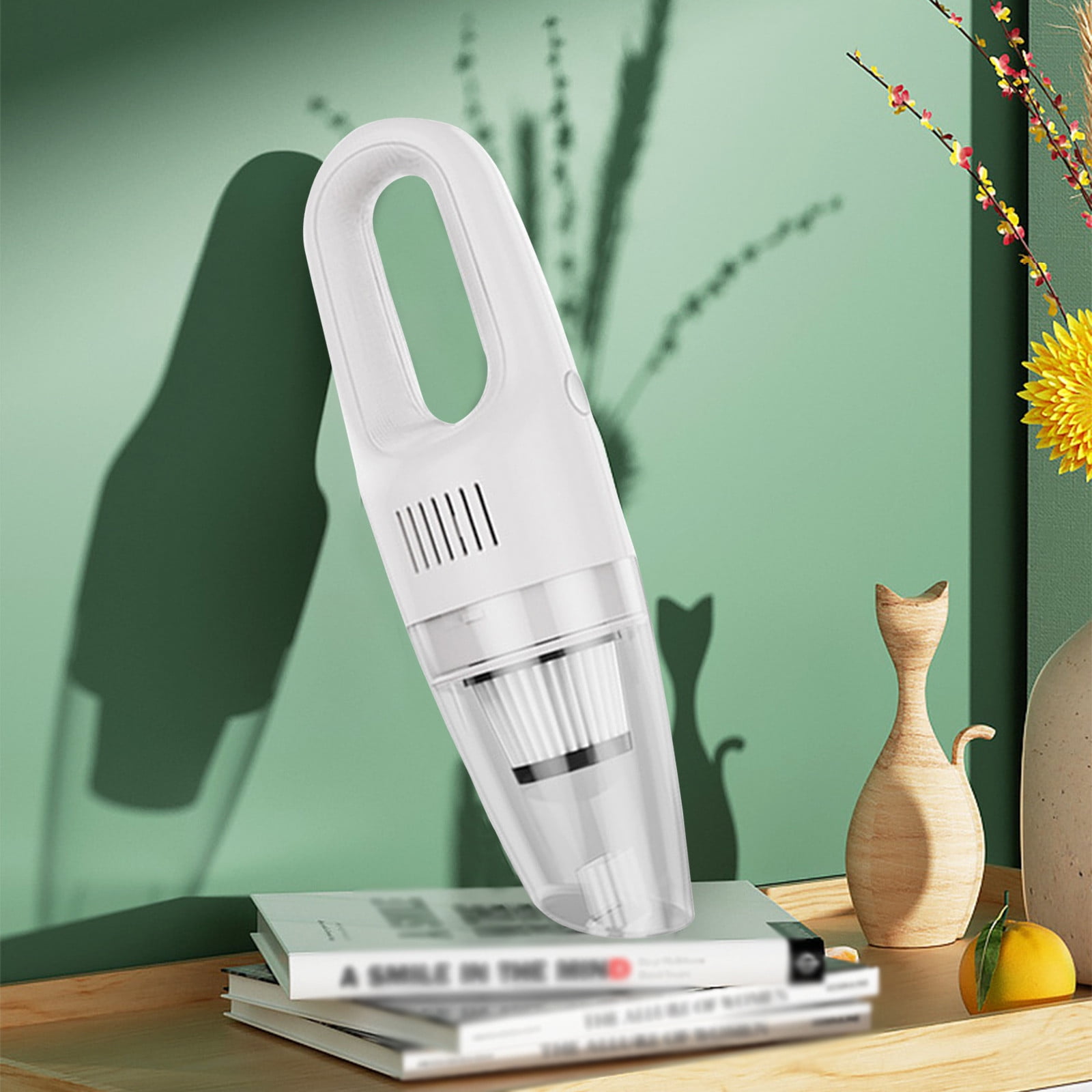 HBYJLZYG Vacuum Cleaner Handheld Vacuum Cleaner,, USB Rechargeable, Wet & Dry Vacuum Cleaner, For Car, Household Cleaning