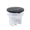 black, variant on Industrial Double Drain Valves Pneumatic Button ABS Copper General Two Drain Gate Upgrades for Pressure Systems
