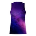 thumbnail image 3 of Titcea Mens Tank Tops Gradient Pattern Printed Crew Neck Sleeveless T-Shirts Hawaii Beach Vacation Summer Outdoor Running Workout Tees, 3 of 4