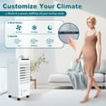 thumbnail image 3 of CAYNEL Evaporative Air Cooler, Portable Air Conditioners w/7H Timer for Auto-Off,1.85-Gal Tank Windowless Air Conditioner,Swamp Cooler Air Conditioner for Room Bedroom Outdoor Indoor, 3 of 5