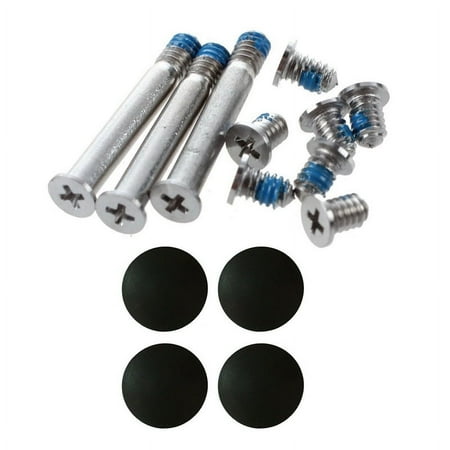 

10Pcs Screws Set & 4Pcs Bottom Rubber Feet Foot Fit for Pro A1278 A1286 A1297 13 15 17 Inch