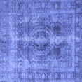 thumbnail image 1 of Ahgly Company Indoor Square Persian Blue Traditional Area Rugs, 8' Square, 1 of 4