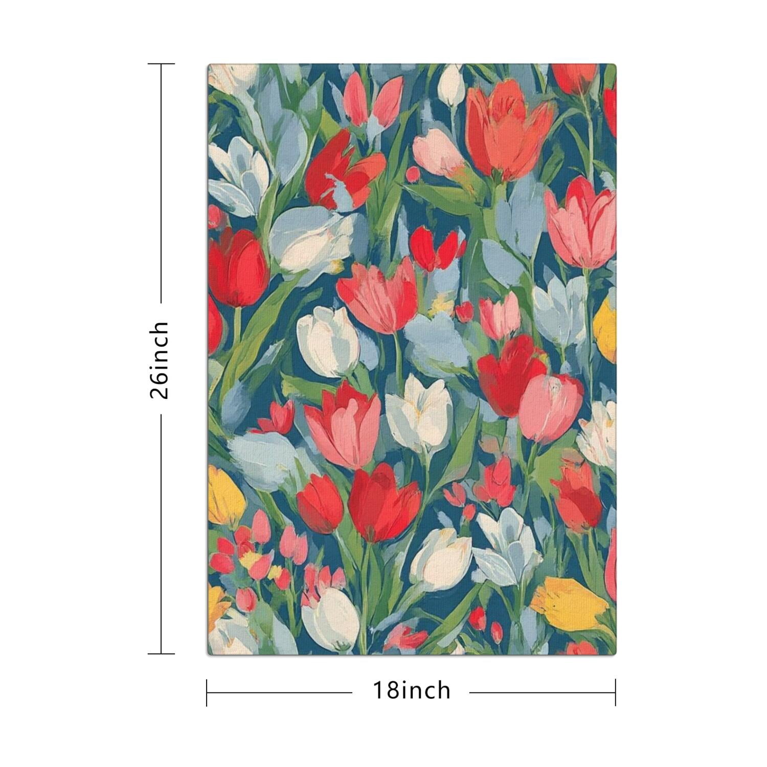 6 Pcs Funny Kitchen Towels,Pioneer Flower Microfiber Dish Towels,Kitchen Tea Towels,Kitchen Towel Set (18" X 26")