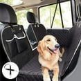 thumbnail image 1 of Impermeable Dog Seat Cover with Viewing Window, Protection for Car & SUV Rear Seats, 1 of 8