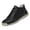 Black_015, variant on Domuza Women's Outdoor Casual Shoes,Fashion Vintage Hand-Stitching Leather Mid Top Non-Slip Lace Up Travel Hiking Ankle Boots Black 6.5（EU-37）