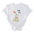 thumbnail image 4 of Xuety Women's Summer Tops 2026 Easter Short Sleeve Shirts Summer Outfits Spring Dressy Easter Eggs Casual Clothes, 4 of 6