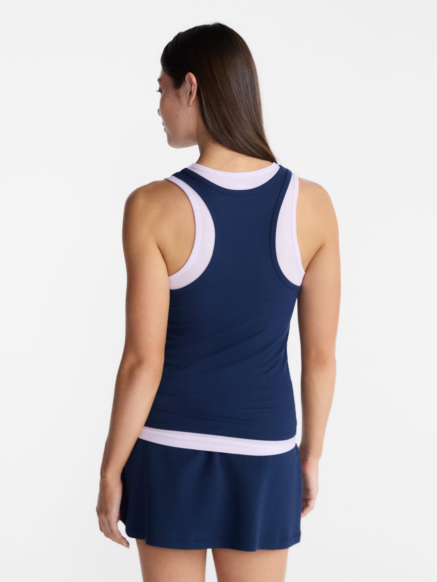 Avia Women's Double Layer Tank Top, Sizes XS-XXXL