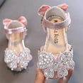 thumbnail image 2 of NOKIO Chaussures de Danse pour Filles Printemps Été Légères avec Strass et Sequins, Chaussures de Performance Papillon pour Fête Confortables, 2 of 6