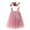 Light Pink, variant on Povozer Baby Girl Tulle Dress Casual Flower Embroidery Toddler Dresses(Black,12-18M)