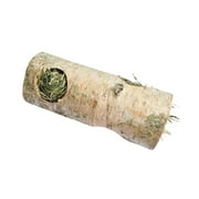 A&E Cage Small Animal Birch Tunnel with Hay - Medium