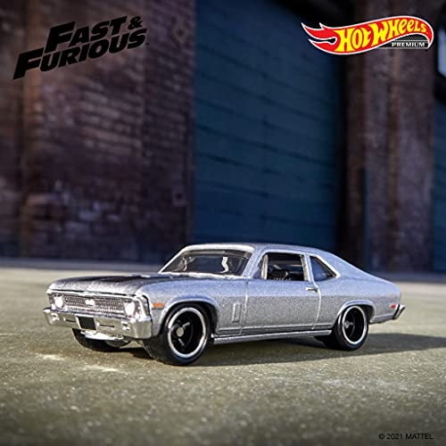 Hot Wheels Fast & Furious Colección de vehículos a escala 1:64 de The Fast Film Franchise, autos modernos y clásicos, gran regalo para coleccionistas y fanáticos de las películas