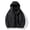 Black, variant on Brondbend Rain Jackets for Men Men's Outdoor Solid Color Windproof Removable Inner Liner Pocket Zipper Jacket Loose Fit Fall Winter Mountaineering Fashion,Black