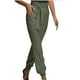 thumbnail image 1 of Pantalones de cintura con cremallera y temperamento versátil para mujer, pantalones con cinturón de distribución Fridja  alkflakhf34523, 1 of 9