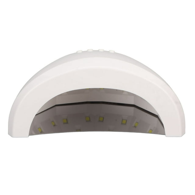 UV LED Nail Lamp, 48W 30 LED Beads UV Gel Nail Lamp Smart Infrared Sensor For Home EU Plug