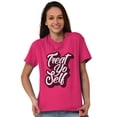 thumbnail image 3 of Treat Yo Self Funny Parks Rec Quote Women's Plus Size Graphic Tee Brisco Brands 2X, 3 of 5