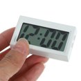 JIMING Small Digital Clock Stick On Clock Truck Dashboard Clock
