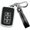 A-black, variant on Key Fob Cover Compatible with Toyota Camry Corolla Highlander RAV4 Avalon TRD Sequoia Tundra Tacoma 4Runner Land Cruiser 3 Button Keychain Case Holder Protector,B-white