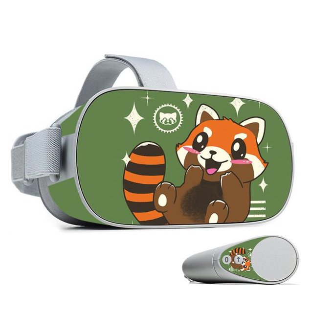 MightySkins OCGO-Red Panda Kawaii Skin for Oculus Go - Red Panda Kawaii