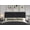 Black, variant on Home Design Concetta Twin Tufted Upholstered Adjustable Headboard, Silver Gray, Velvet with Diamond Button Tufting, Modern Bedroom Furniture