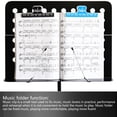 thumbnail image 2 of Music Score Fixed Clips Sheet Holder Piano Sheet Music Clip for Guitar Violin Piano Professional Music Sheet Clip, 2 of 20