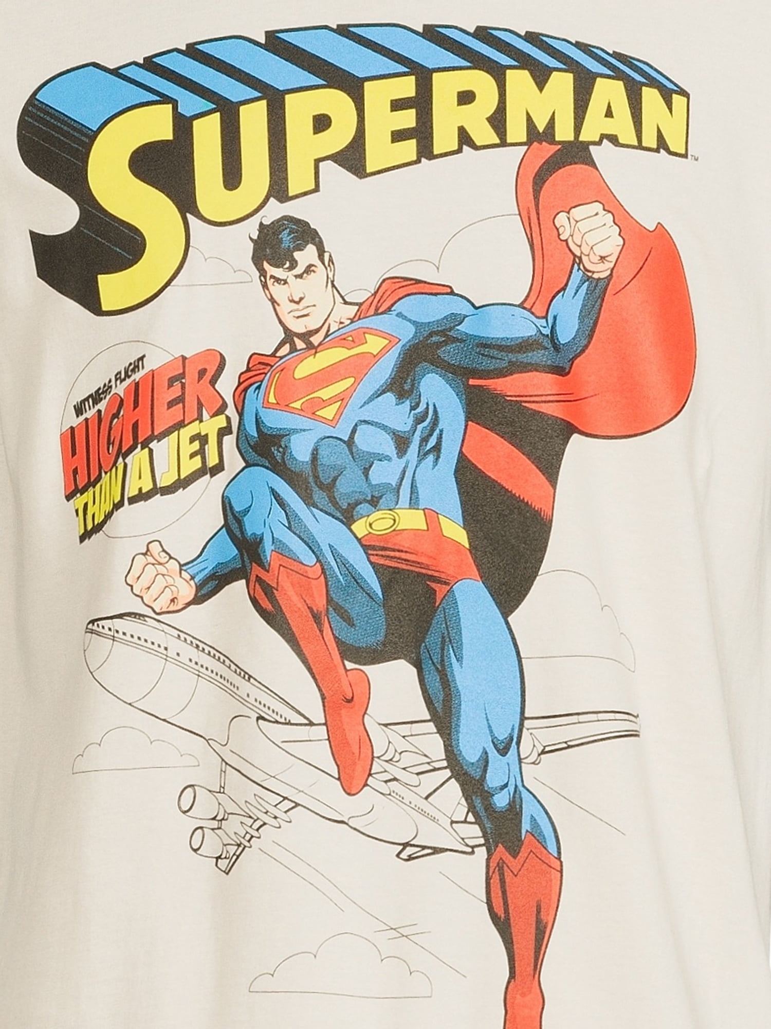 DC Comics Superman Men\'s Men\'s S-3XL Tee Graphic & Big Shirst, 2-Pack
