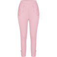 thumbnail image 3 of Capri Pants for Women 2025 High Waisted Stretch Slim Fit Button Yoga Fitness Capris Leggings Womens Cropped Pants, 3 of 7