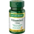 thumbnail image 3 of (2 pack) Nature's Bounty Vitamin C + Zinc Quick Dissolve Tablets for Immune Support, 60 Ct, 3 of 7