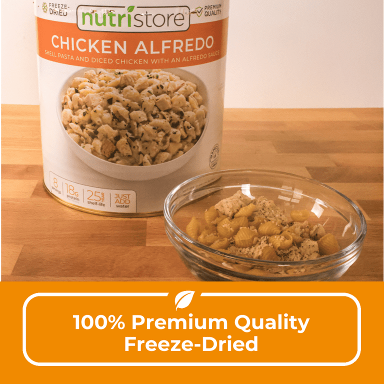 Nutristore Freeze-Dried Southwestern Style Pork & Rice – 25 Year Shelf Life Emergency Food (1-Pack, 12 Servings)