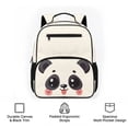 thumbnail image 6 of KUIFORTI Cute Panda Toddler Backpack Girls Boys Kids School Bag with Front Pockets Adjustable Straps Soft for Preschool Kindergarten Back to School Gifts, 6 of 7