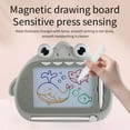 thumbnail image 4 of Oggfader Shark Shaped Toddler Magnetic Drawing Board - 4-Color Erasable Educational Toy for Kids 1-5, 4 of 6