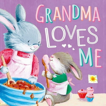 Grandma Loves Me, (Board Book)