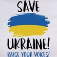 thumbnail image 3 of CafePress - Save Ukraine Raise Your Voices Women's T Shirt - Women's Classic T-Shirt, 3 of 4