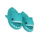 thumbnail image 2 of Sunloudy Ladies Mens Cute Shark Pantuflas Antideslizantes Boca de tiburón Zapatillas abiertas Sandalias de suela de verano Zapatos de playa informales Sunloudy Moda multi - ocasión, 2 of 9