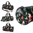 thumbnail image 3 of Christmas Tree Durable Sports Bag with 17.7" Size, Interior Zipper Pocket, and Large Capacity - Ideal for Basketball, Luggage, Soccer, and Gym, 3 of 6